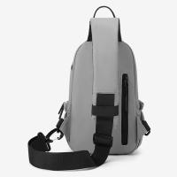 Bolso de pecho informal para hombre, mochila de nailon impermeable para ir al trabajo, bolso cruzado multifuncional de gran capacidad para hombre - details 10