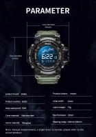 Smael-reloj deportivo para hombre, cronómetro digital LED, resistente al agua, de moda - details 5