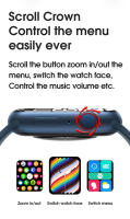 Reloj inteligente W27 Pro, dispositivo con Bluetooth, llamadas, detección de frecuencia cardíaca, notificación de mensajes, bloqueo de contraseña, pantalla - details 7