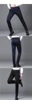 Pantalones largos informales de negocios a la moda de verano para hombre, pantalones de traje, pantalones formales rectos elásticos para hombre, tallas grandes 28-40 - details 8