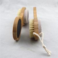 Cepillo de Cuidado de Pies Multifuncional 4 en 1 con Mango de Madera Removedor de Callos y Piel Muerta Exfoliador de Metal - details 3