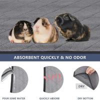 Alfombrilla Antideslizante Lavable Para Conejo De Guinea Funda De Sillín Reutilizable Absorbente Para Mascotas Como Perro Gato Y Conejo - details 3