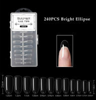 Puntas de uñas postizas de 240 unidades por lote/caja Herramientas de manicura de extensión rápida francesa Marca Clou Beaute - details 18