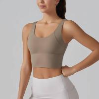 Hmidou Sujetador deportivo para mujer, ropa interior sexy push-up para yoga, correr, gimnasio, tops Fiess, camiseta sin mangas de verano - details 32
