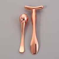 Herramientas de belleza, Mini palo mágico en forma de T, rodillo para masaje de ojos, cuchara para crema para ojos, aplicador de crema facial para estiramiento facial - details 1