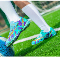 Zapatos de Fútbol para Hombres, Mujeres y Niños Pisadas Seguras con Hierba Artificial y Cuero - details 15