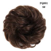 Extensiones de cabello para mujer, peluca Retro para Cosplay, peluca para discoteca y Bar, coleteros sintéticos, moño de pelo desordenado, piezas de cabello postizas - details 15
