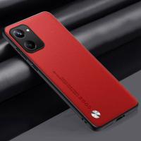 Funda de Lujo de Cuero PU para Realme 10 Pro Plus 5G Protección Total de Silicona Mate - details 14