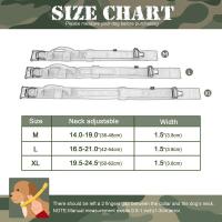 Collares tácticos militares nailon perros, Collar de entrenamiento duradero mascotas, ustable para perros medianos y grandes, - details 1