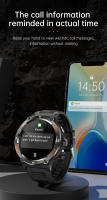 2025 Nuevo Modelo Reloj inteligente Militar Multifuncional Para Hombres Y Mujeres Pantalla AMOLED De 1,53 Pulgadas Equipada Con llamada De Linterna LED Asistente De Voz 100 + Modo  Deportivo Asistente De Salud Brújula  Lmpermeable Batería De 500Ma - details 12