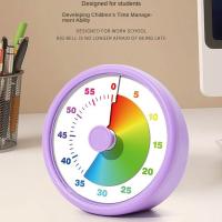 Temporizador de cocina de autodisciplina, administrador de tiempo Circular, temporizador Visual redondo, reloj despertador de cuenta atrás de 60 minutos ultrasilencioso - details 9