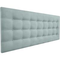 Tapado de Cabecero de Cama Premium Tela Tejida Antimanchas Tamaño 180 x 70 Verde Agua - details 0