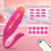 Vibrador de Mujer con Control Remoto Bluetooth App Estimulador de Clítoris Wearable Masajeador Vaginal Juguete Sexual para Mujeres - details 4