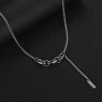 Personalidad flecos collar mujer titanio acero dulce cool gargantilla moda hombre diseño sentido nicho clavícula cadena accesorios - details 0