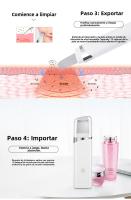 Pala de cuero ultrasónica Instrumento de espinillas Instrumento de belleza Hogar Acné Pala de espinillas Limpieza de poros - details 10