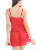 Conjunto de lencería de encaje para mujer, picardías, talla M-5xl, rojo, negro, azul - details 10