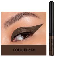 HANDAIYAN Juego de delineador de ojos líquido mate de 12 colores, delineador de ojos colorido intenso metálico resistente al agua, larga duración, punta ultrafina a prueba de manchas - details 38