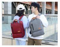 Mochila portátil para estudiantes de gran capacidad mochila portátil para hombres mochila de computadora multifuncional de tres piezas - details 6