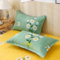 Tela de fibra avanzada para ropa de cama, juego de tres piezas con patrón bonito y Simple, no daña la piel, adecuado para las cu - details 7