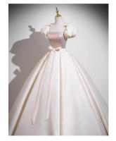 Elegante Vestido de Princesa de Cumpleaños de Lujo Ligero Ceremonia Francés Champán para Mujeres 2025 - details 3