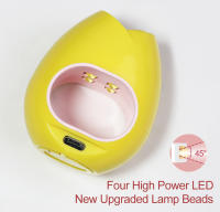 Secador de Uñas ClouBeaute con Forma de Rosa Mini lámpara UV LED para Gel Polish Temporizador de 60S Botón Portátil USB Marca Clou Beaute - details 7