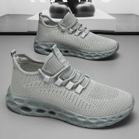 Zapatillas de correr a la moda para hombre, deportivas atléticas, transpirables, cómodas, ligeras, informales, antideslizantes, para gimnasio, entrenamiento, uso diario - details 8