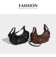 Nuevo bolso de estilo retro americano con diseño de locomotora, bolso de axila, bolso de mensajero de hombro de cuero vacuno. - details 2