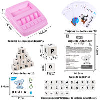 Juguete Aprender 2 en 1 de Juegos de Letras y Números para la Educación Temprana y Niños de 3+ Años（Español） - details 5