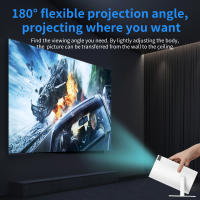 Proyector inteligente compatible con 4K y 1080P, 720P local, juego de mandos, Android 11, cine en casa, portátil - details 8