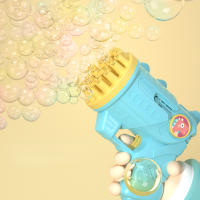Pistola de burbujas de juguete de Ángel, máquina de burbujas de 23 agujeros, sueño colorido, poroso - details 2