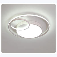 Lámpara de techo regulable, luz LED acrílica moderna de 48 cm, Iluminación de techo regulable - details 4