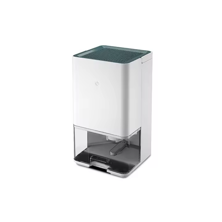 Absorción de humedad y deshumidificación,Deshumidificador de aire, tanque de agua de 1,2 L, automático, silencioso, blanco, deshumidificador de tanque de agua de gran capacidad, deshumidificador doméstico de ahorro de energía, - 1