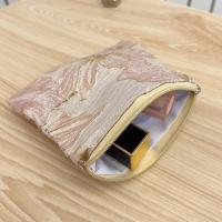 Monedero Mini de Cierre Floral Mini Bolso de Maquillaje de Viaje de Algodón - details 3
