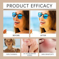 La crema protectora de grasa de vaca Zephoco tiene una textura refrescante y no grasa, que proporciona un cuidado hidratante para la piel y los rayos UV. - details 7