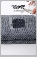 Secado rápido extra grande de microfibra con banda elástica, turbante suave ultra absorbente del abrigo de la toalla del pelo - details 5