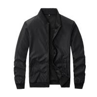 Chaqueta de Béisbol Suelta y Delgada con Cuello Alto Moda de Negocios Casual para Hombres - details 2