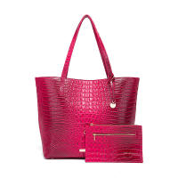 Nuevo europeo y americano transfronterizo Amazon estación independiente portátil tote madre retro bolso de las mujeres multicolor Brahman patrón de cocodrilo - details 8