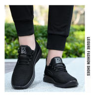 Zapatillas de moda para hombre Zapatillas elásticas ultraligeras y transpirables Suela blanda Zapatos casuales - details 13
