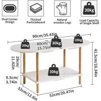 Lateral para Sala de Estar, Muebles del Hogar, Estilo Moderno, Marrón Rústico + Negro + Patas Negras, YD-011BH - details 25