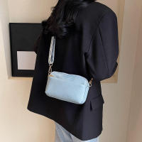 Bolso de mano de piel sintética para mujer, bolso de hombro tipo bandolera con cremallera y múltiples compartimentos para uso diario - details 6