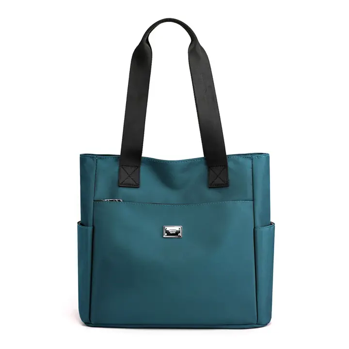 Bolso de hombro que combina con todo para mujer, bolso de color sólido con bolsillo lateral, regalo para madre, esposa, novia - 1