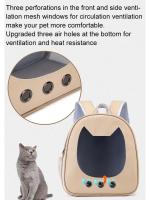 Mochila de Viaje Portátil para Mascotas Pet One Bolsa de Llevamiento Transparente y Respirable para Gatos y Perros Pequeños Equipo de Mascotas al Aire Libre - details 7