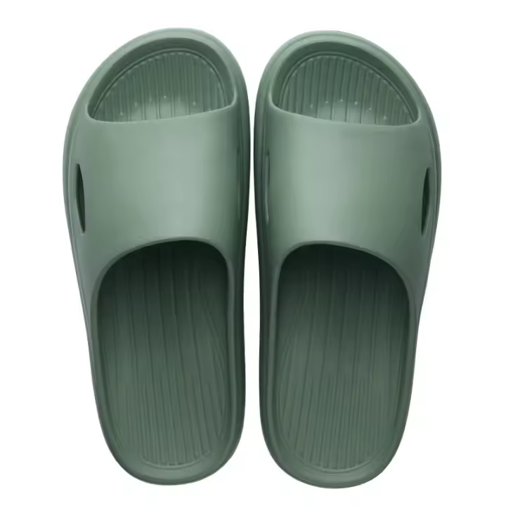 Sandalias de playa suaves y ligeras de EVA para hombre y mujer, zapatillas antideslizantes para entusiastas del interior, cordones de baño familiares, - 1