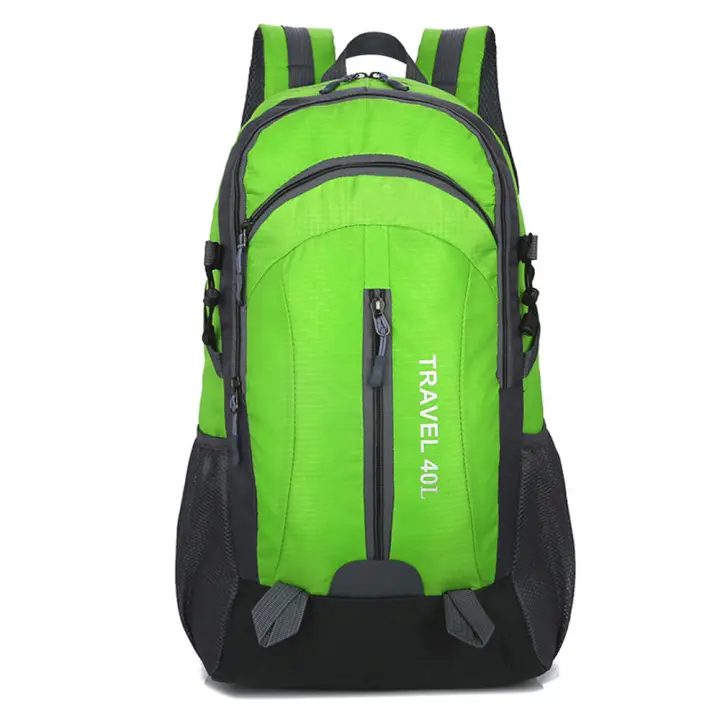Bolsa de senderismo al aire libre, bolsa de viaje impermeable para hombres con USB para deportes y ocio. - 1