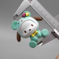 Figura de Anime Kawai My Melody Kuromi, Cosplay de la serie Zoo, muñeco de oveja KT Cat Pochacco, decoración para pastel de cumpleaños DIY, regalo, adorno de escritorio - details 4