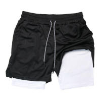 Pantalones Cortos Deportivos para Hombres Multiple Bolsillos para Fitness, Playa, Estilo Diario - details 16