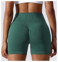 Pantalones cortos de LICRA para Yoga, mallas Push Up de cintura alta para correr, Fitness, gimnasio - details 41