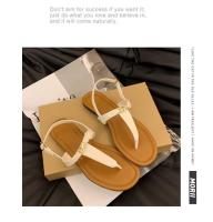 Sandalias planas con clip para mujer, nuevas de verano para uso al aire libre con faldas, chanclas de playa - details 17