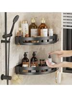 3/2/1 No es necesario perforar agujeros, soporte para champú, soporte de iluminación para carrito de ducha, toallero, estante para baño - details 0