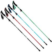 Bastones de Trekking al aire libre de 5 secciones, bastones de escalada al aire libre de aleación de aluminio, suministros de Montañismo plegables y ligeros ajustables - details 12